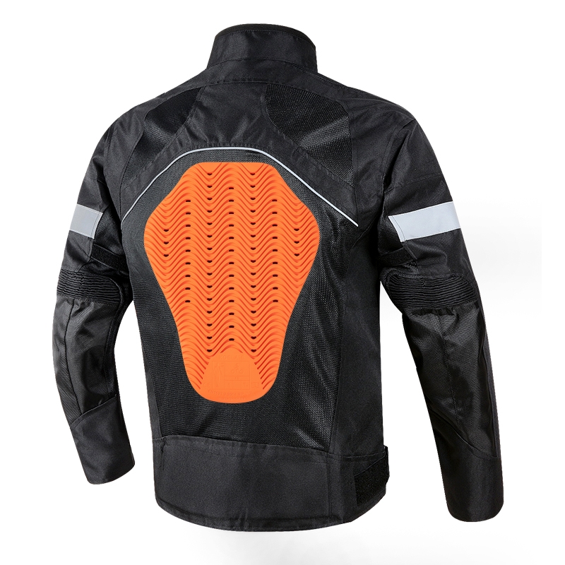 Motorcycle Gear Jacket Women - Men Women Orange Universal CE Certified