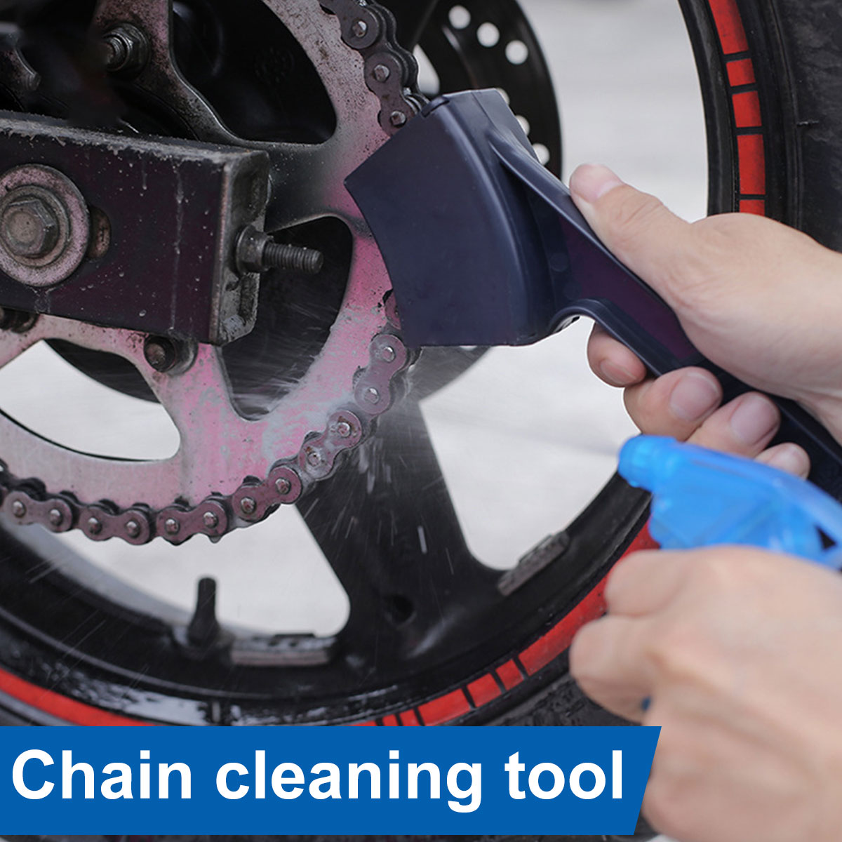 Motorcycle Chain Cleaning Brus - Motorcycle Gear Clearance review and price