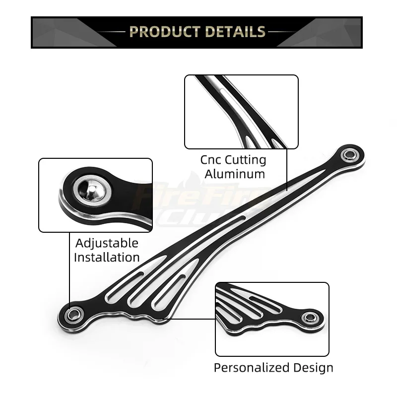 Black Motorcycle Wing CNC Gear - Motorcycle Gear Harley Davidson review and price