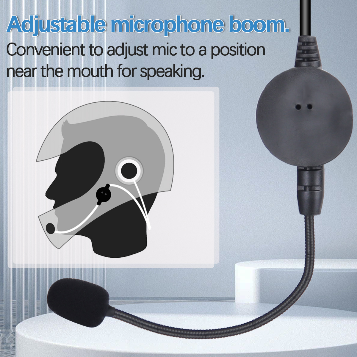 ABBREE Motorcycle Helmet Heads - Intercom Headset Helmet review and price