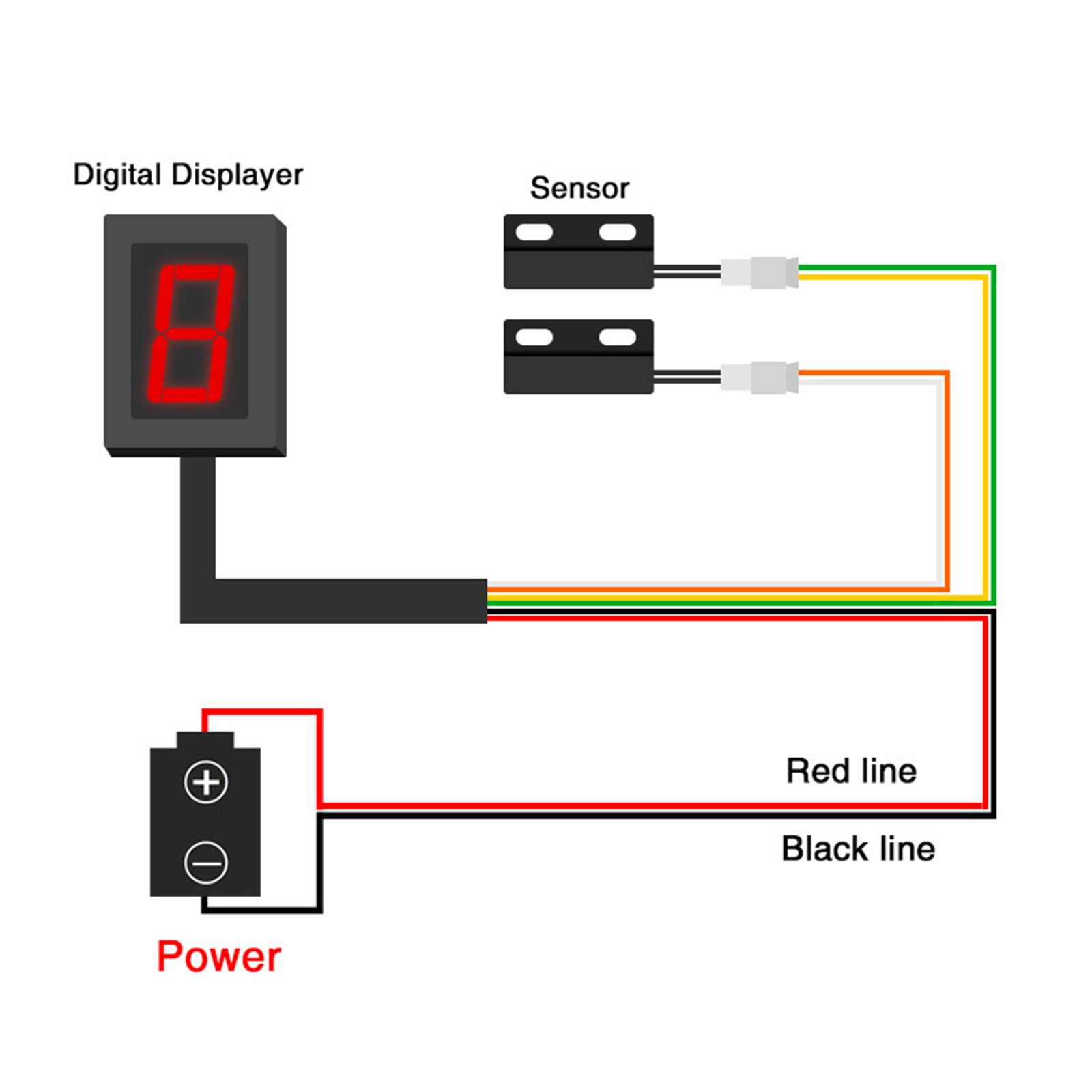 Universal Motorbike Digital Ge - Motorcycle Gear Indicator Install review and price