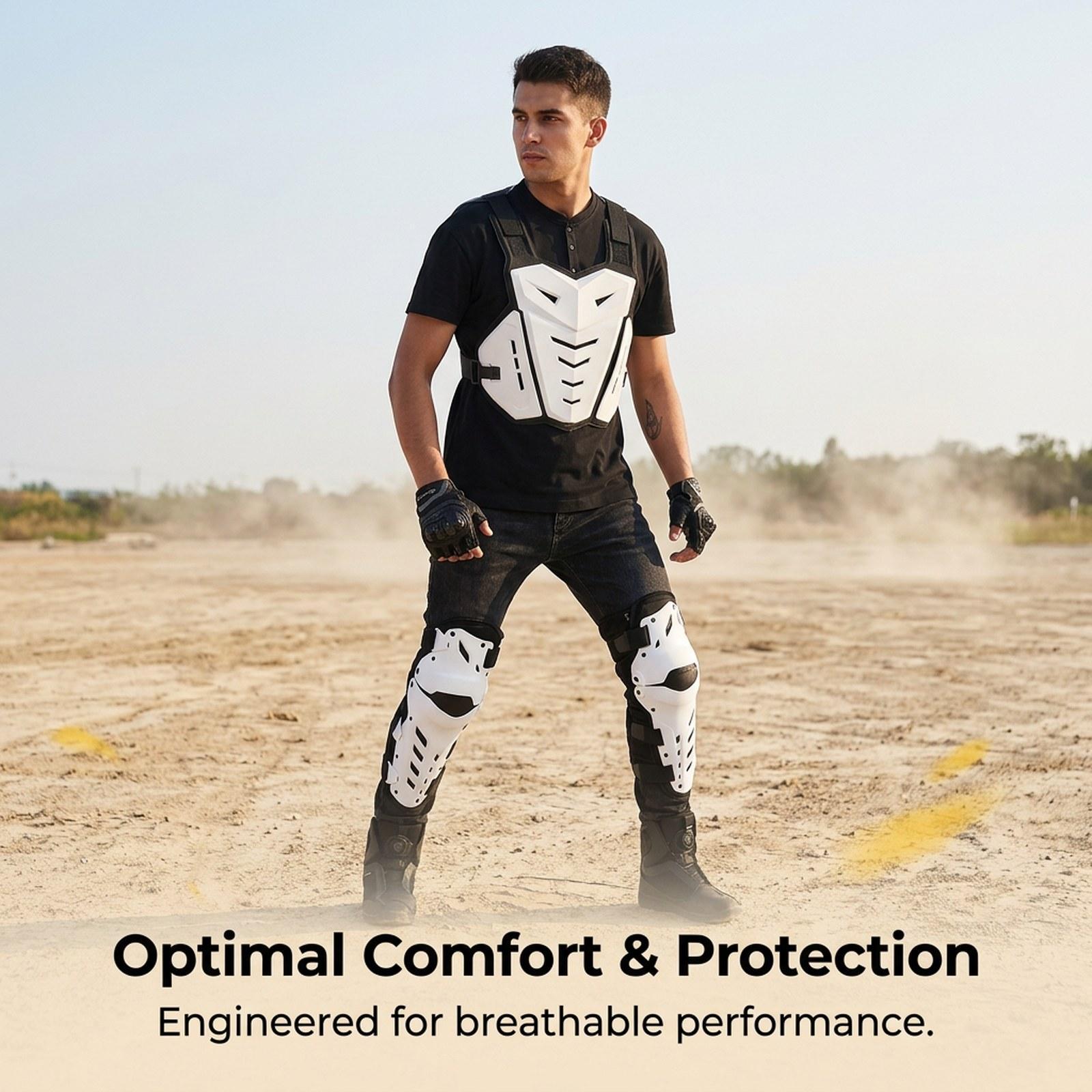Ergonomic Chest Protector Knee - Motorcycle Gear Jacket Women review and price