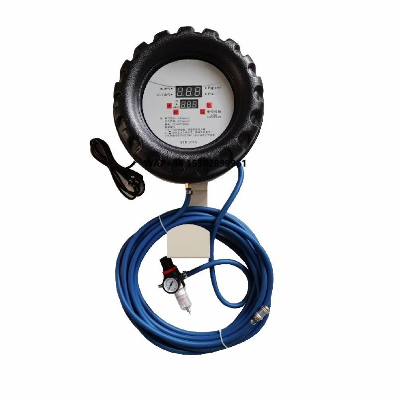 Automatic Metal Tyre Inflator  - Tyre Pressure Gauge review and price