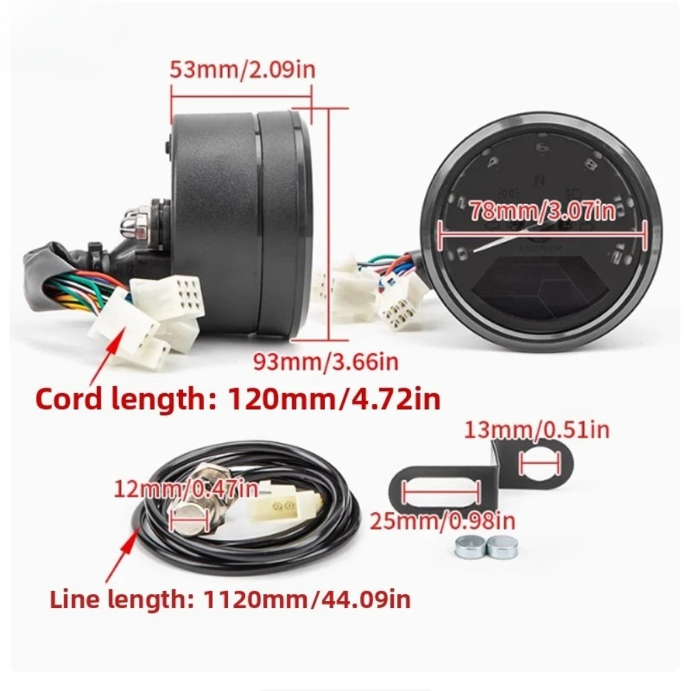 Universal Motorcycle Meter Spe - Motorcycle Gear Honda review and price